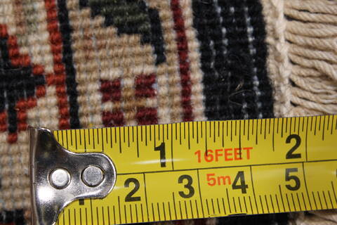 Herati Black Runner Hand Knotted 26 X 160  Area Rug 250-24275 Image 1