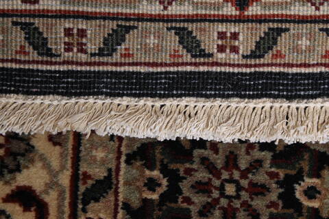 Herati Black Runner Hand Knotted 26 X 160  Area Rug 250-24275 Image 2