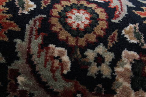 Herati Black Runner Hand Knotted 26 X 160  Area Rug 250-24275 Image 9