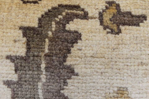 Chobi Beige Runner Hand Knotted 210 X 163  Area Rug 250-24277 Image 10