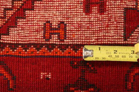 Gabbeh Red Hand Knotted 37 X 510  Area Rug 100-24287 Image 5