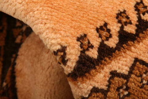 Gabbeh Beige Hand Knotted 36 X 68  Area Rug 100-24289 Image 1