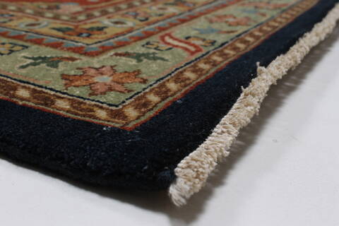 Serapi Blue Hand Knotted 1311 X 162  Area Rug 250-24324 Image 3