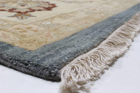 Pishavar Blue Hand Knotted 1110 X 153  Area Rug 250-24327 Image 3