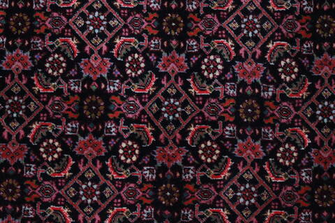 Bidjar Blue Runner Hand Knotted 24 X 65  Area Rug 250-24334 Image 1