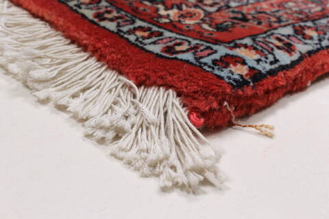 Bidjar Blue Runner Hand Knotted 24 X 65  Area Rug 250-24334 Image 3