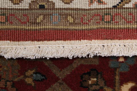 Agra Brown Runner Hand Knotted 27 X 710  Area Rug 250-24346 Image 1