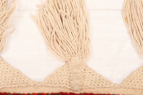 Gabbeh Red Hand Knotted 49 X 73  Area Rug 100-24358 Image 1