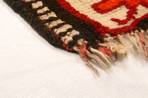 Gabbeh Red Hand Knotted 35 X 58  Area Rug 100-24363 Image 1