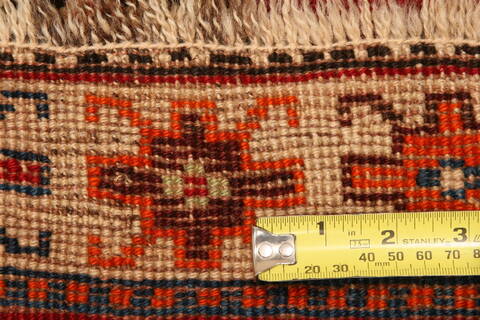 Gabbeh Red Hand Knotted 35 X 58  Area Rug 100-24363 Image 8