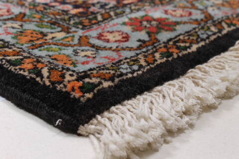 Sanandaj Red Runner Hand Knotted 211 X 84  Area Rug 250-24370 Image 7