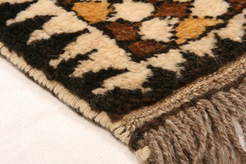 Gabbeh Brown Hand Knotted 310 X 69  Area Rug 100-24426 Image 7