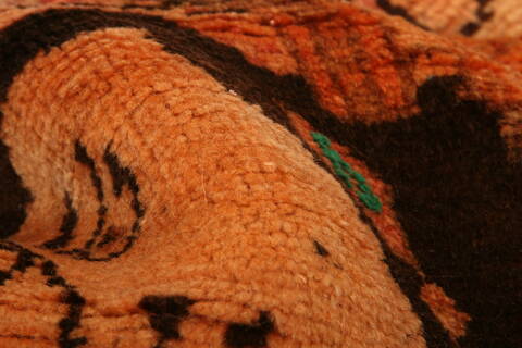Gabbeh Brown Hand Knotted 52 X 710  Area Rug 100-24429 Image 1