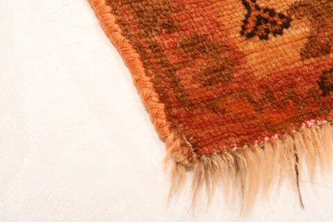 Gabbeh Brown Hand Knotted 52 X 710  Area Rug 100-24429 Image 8
