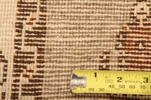 Gabbeh Brown Hand Knotted 37 X 53  Area Rug 100-24435 Image 6