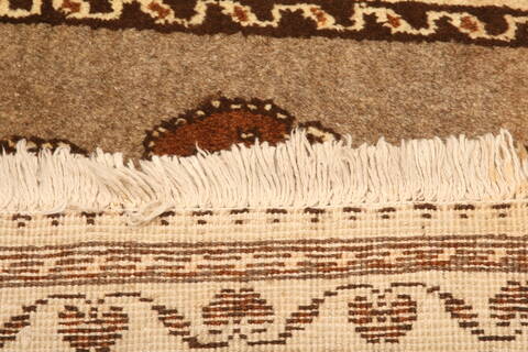 Gabbeh Brown Hand Knotted 37 X 53  Area Rug 100-24435 Image 7