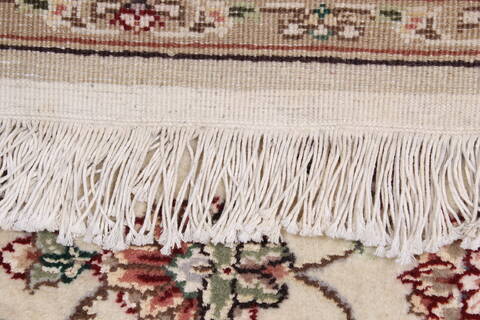 Sino-Persian Beige Runner Hand Knotted 26 X 80  Area Rug 250-24506 Image 1