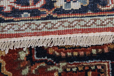 Serapi Brown Runner Hand Knotted 27 X 710  Area Rug 250-24509 Image 11