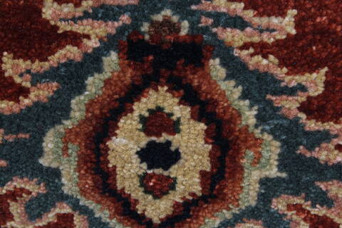 Serapi Brown Runner Hand Knotted 27 X 710  Area Rug 250-24509 Image 6