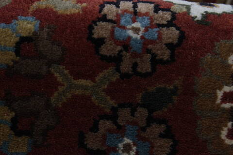 Semnan Brown Runner Hand Knotted 20 X 711  Area Rug 250-24563 Image 7
