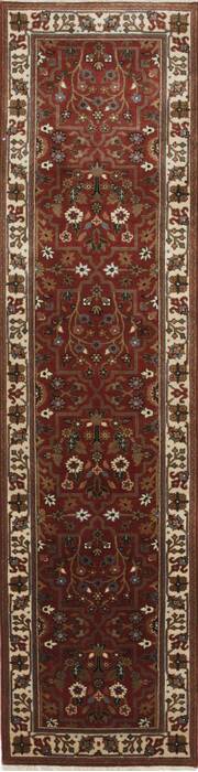 Semnan Brown Runner Hand Knotted 20 X 711  Area Rug 250-24563 Image 0