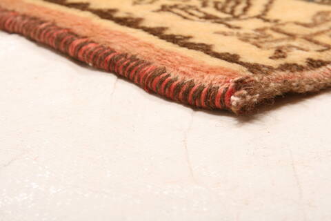 Qashqai Red Hand Knotted 57 X 82  Area Rug 100-24576 Image 2