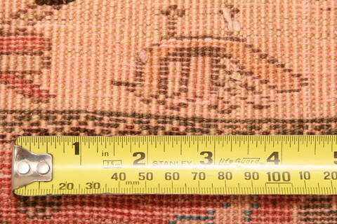 Qashqai Red Hand Knotted 57 X 82  Area Rug 100-24576 Image 7