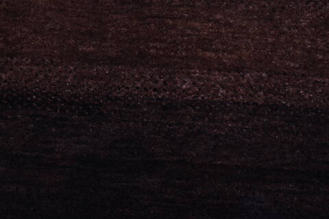 Gabbeh Brown Runner Hand Knotted 26 X 711  Area Rug 250-24583 Image 3