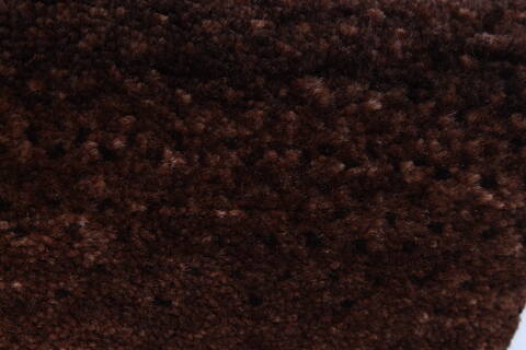 Gabbeh Brown Runner Hand Knotted 26 X 711  Area Rug 250-24583 Image 8