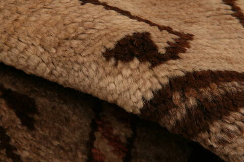 Gabbeh Grey Hand Knotted 35 X 510  Area Rug 100-24629 Image 1