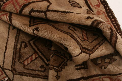 Gabbeh Grey Hand Knotted 35 X 510  Area Rug 100-24629 Image 2