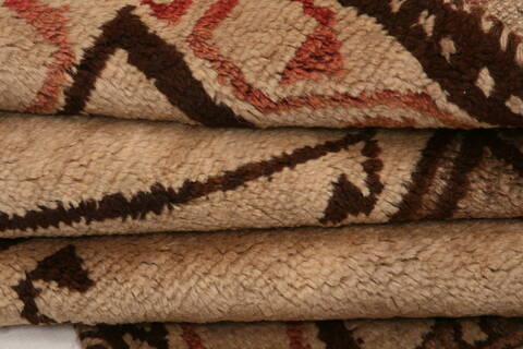 Gabbeh Grey Hand Knotted 35 X 510  Area Rug 100-24629 Image 5