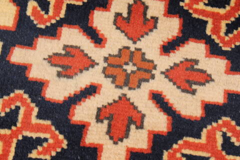 Turkman Yellow Runner Hand Knotted 29 X 68  Area Rug 250-24635 Image 7