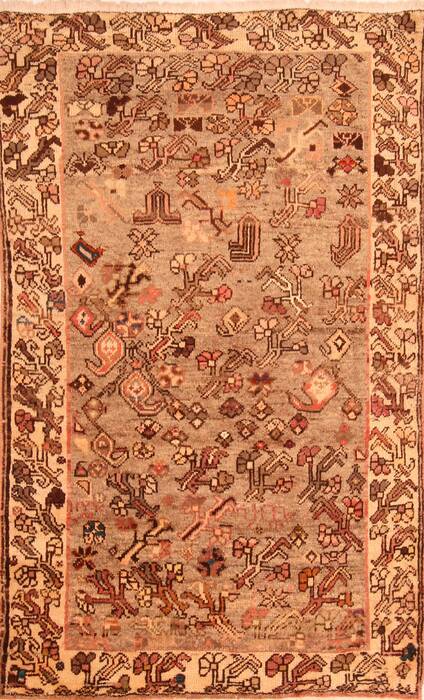 Gabbeh Grey Hand Knotted 311 X 64  Area Rug 100-24652 Image 0