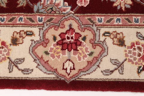Sino-Persian Red Runner Hand Knotted 26 X 80  Area Rug 250-24663 Image 2