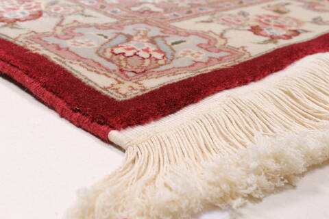 Sino-Persian Red Runner Hand Knotted 26 X 80  Area Rug 250-24663 Image 5