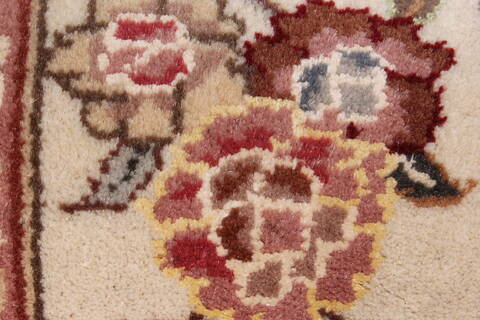 Sino-Persian Red Runner Hand Knotted 26 X 80  Area Rug 250-24663 Image 8