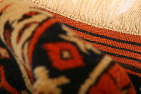 Shirvan Orange Hand Knotted 34 X 52  Area Rug 100-24676 Image 1