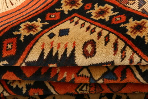 Shirvan Orange Hand Knotted 34 X 52  Area Rug 100-24676 Image 5