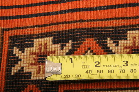 Shirvan Orange Hand Knotted 34 X 52  Area Rug 100-24676 Image 7