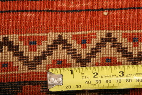 Shirvan Orange Hand Knotted 38 X 61  Area Rug 100-24680 Image 5