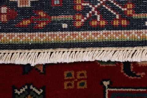 Karajeh Red Runner Hand Knotted 26 X 711  Area Rug 250-24689 Image 11