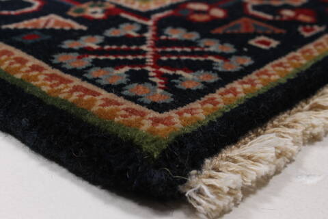Karajeh Red Runner Hand Knotted 26 X 711  Area Rug 250-24689 Image 5
