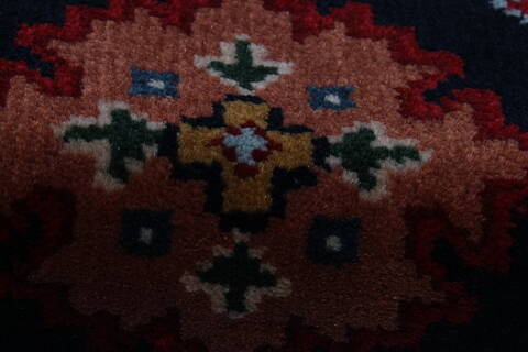 Karajeh Red Runner Hand Knotted 26 X 711  Area Rug 250-24689 Image 6