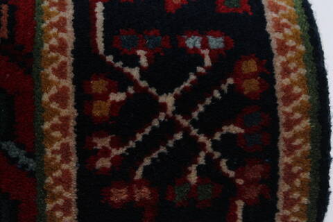 Karajeh Red Runner Hand Knotted 26 X 711  Area Rug 250-24689 Image 8