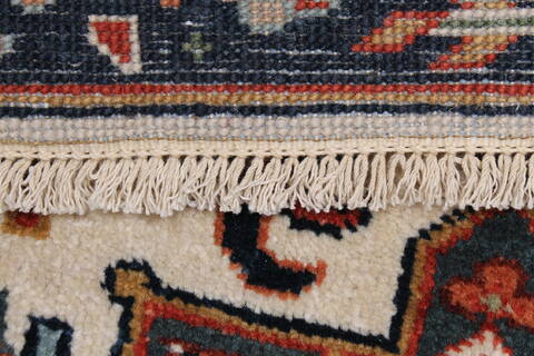 Karajeh Beige Runner Hand Knotted 20 X 511  Area Rug 250-24757 Image 1