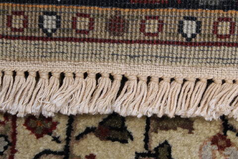 Kashmar Beige Runner Hand Knotted 29 X 61  Area Rug 250-24788 Image 1