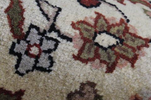 Kashmar Beige Runner Hand Knotted 29 X 61  Area Rug 250-24788 Image 7