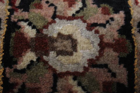 Kashmar Beige Runner Hand Knotted 29 X 61  Area Rug 250-24788 Image 9