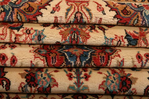 Lilihan Red Runner Hand Knotted 29 X 1210  Area Rug 100-24798 Image 4
